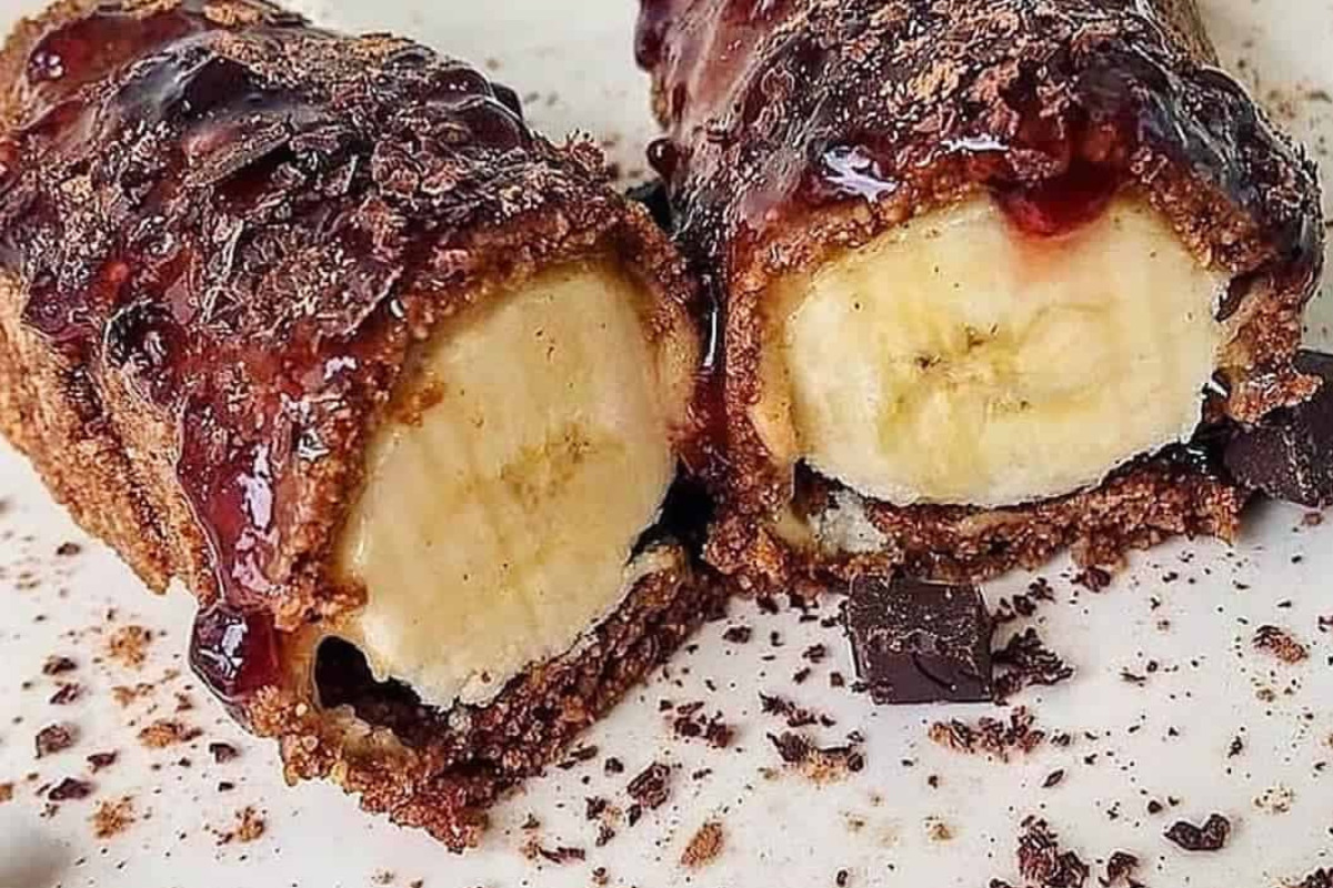 Enroladinho de banana Fit: Uma Opção Saudável e Deliciosa