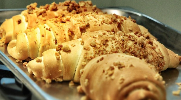 A Delícia da Roça: Pão de Torresmo