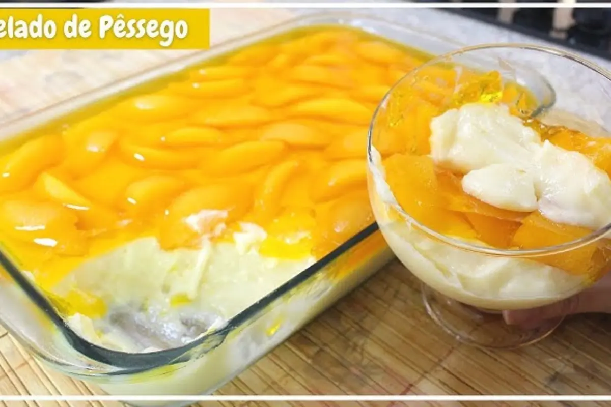 Torta de Pêssego: Uma Sobremesa de Verão Irresistível