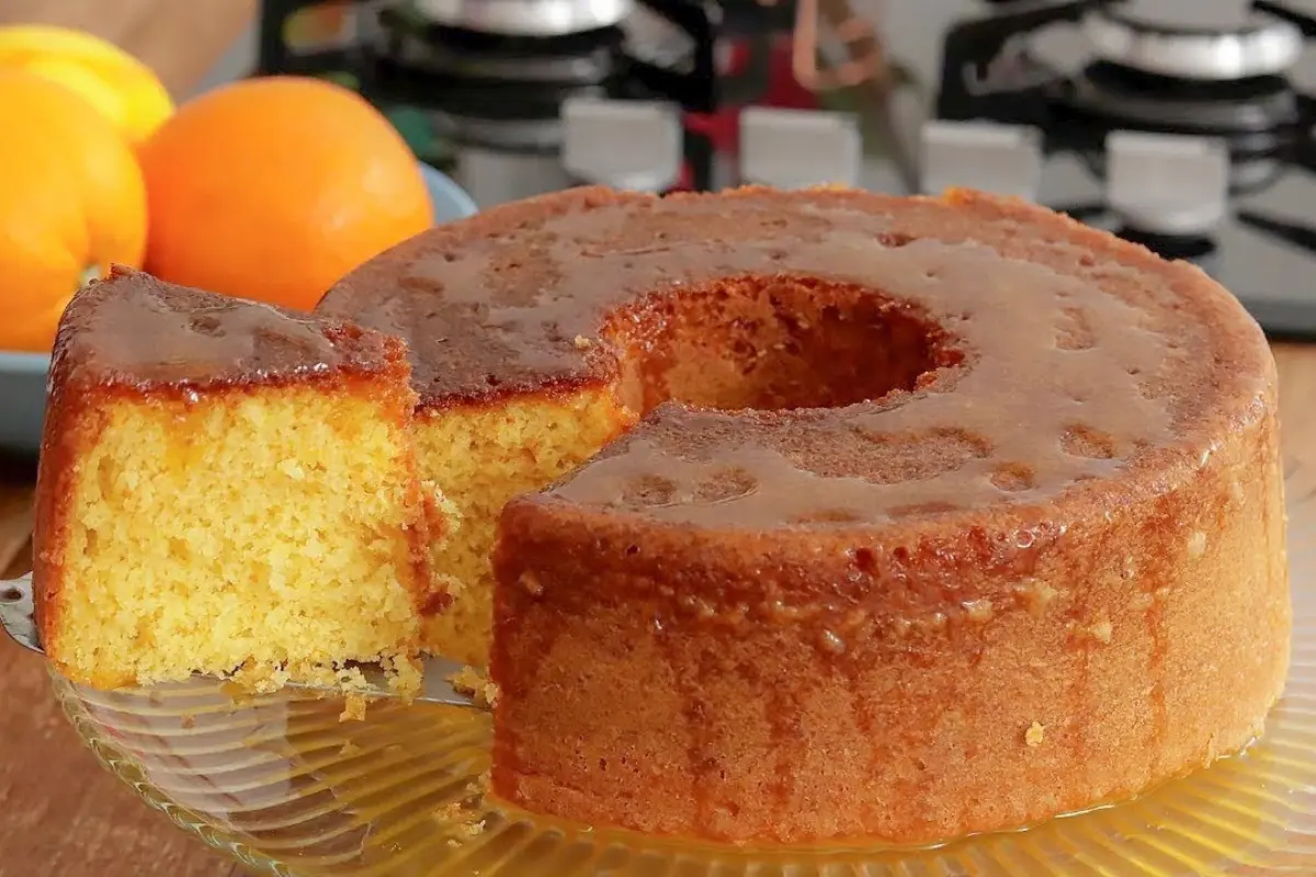 Bolo de Laranja com Calda: Uma Explosão de Sabor Cítrico