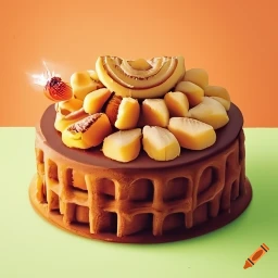 Bolo de cenoura delicioso cremoso e saboroso