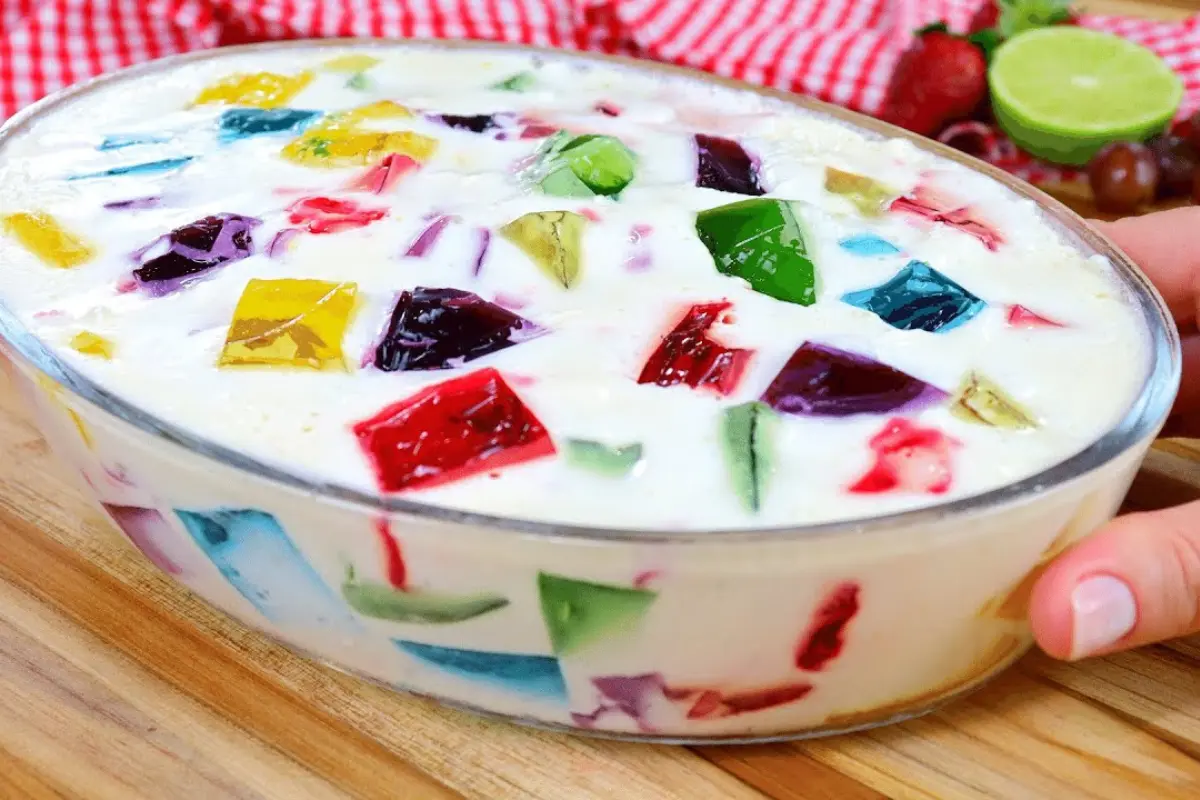 Desfrute de Cores e Sabores: A Magia da Gelatina Colorida