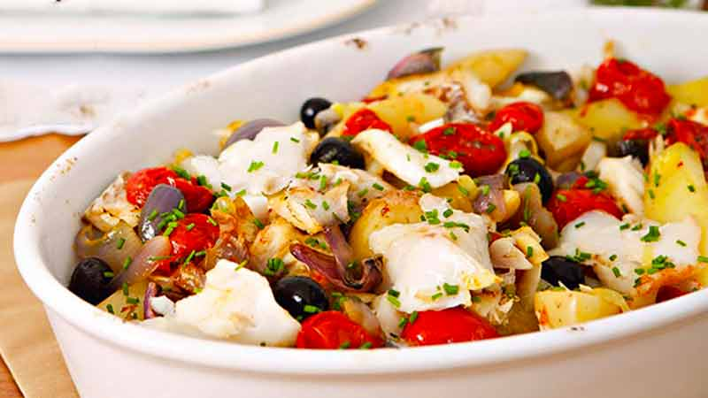 Bacalhau em Lascas