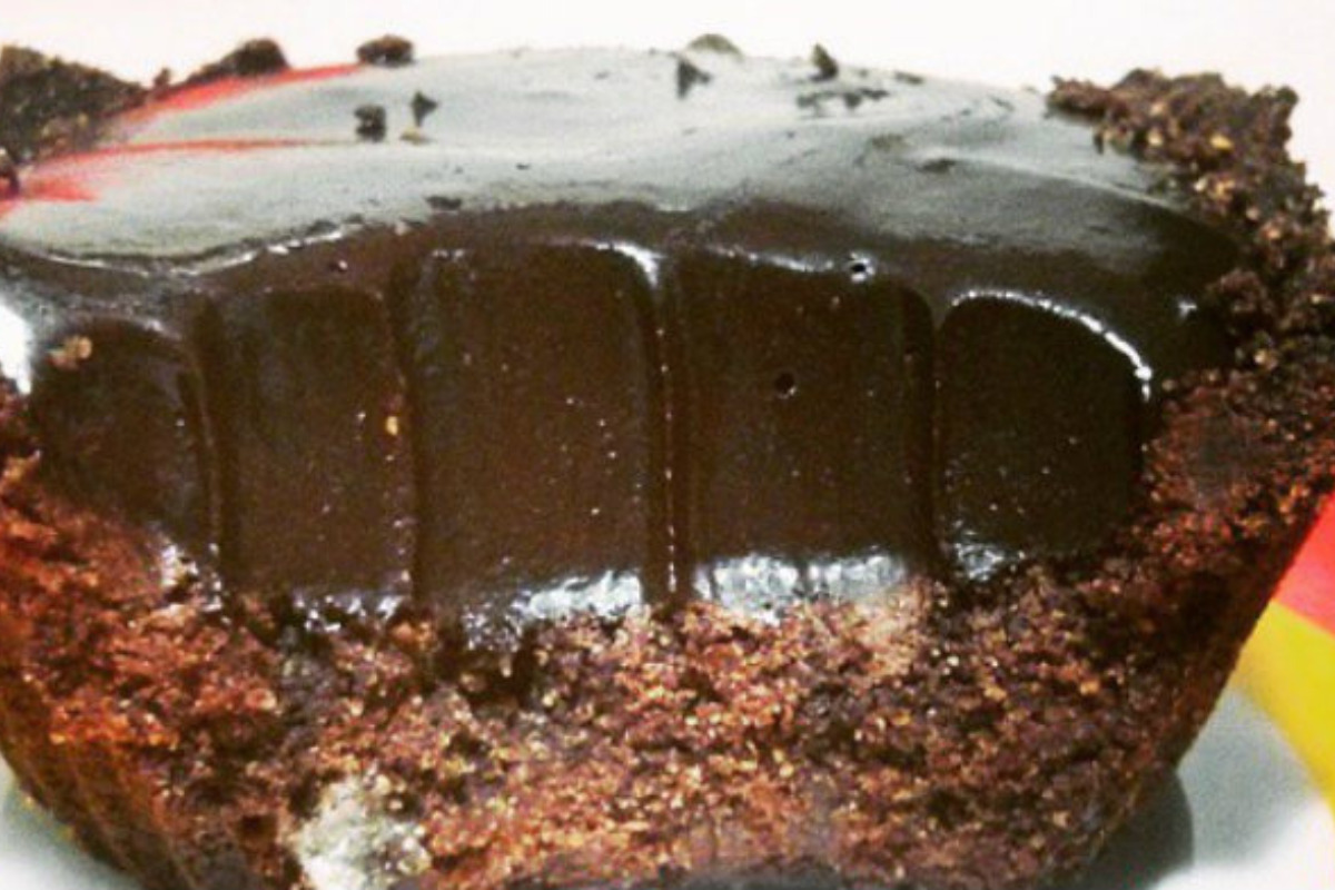 Tortinha de Chocolate Fit